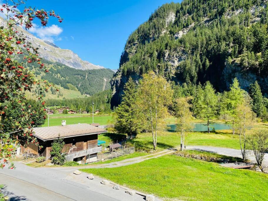 Cozy Apartment In Vintage House In Kandersteg Dış mekan fotoğraf