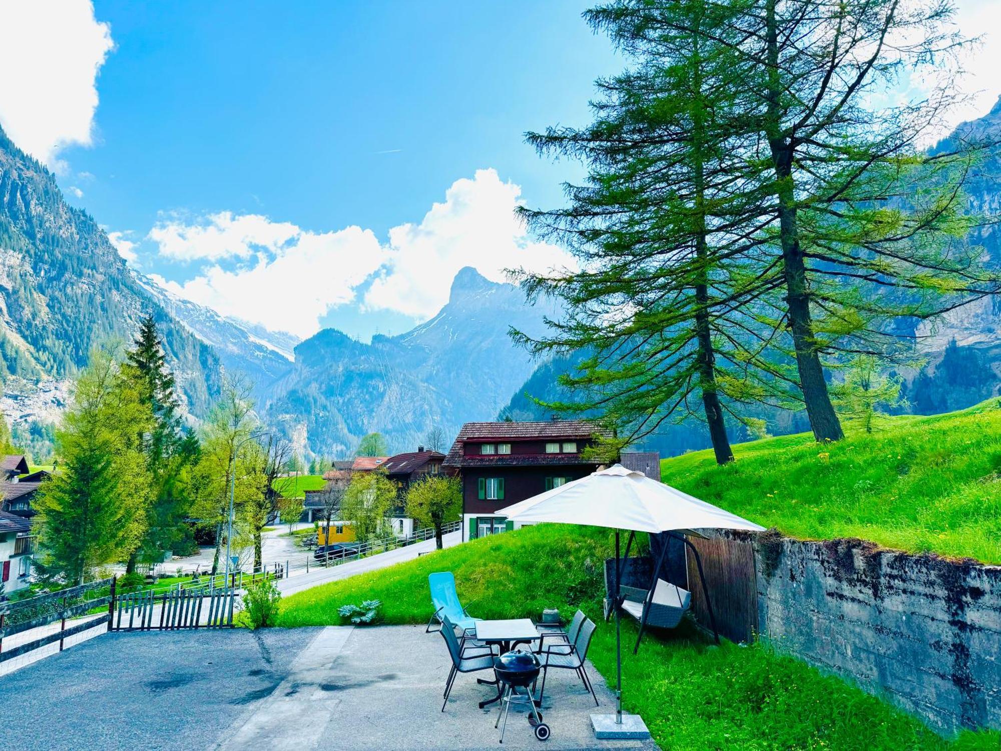 Cozy Apartment In Vintage House In Kandersteg Dış mekan fotoğraf