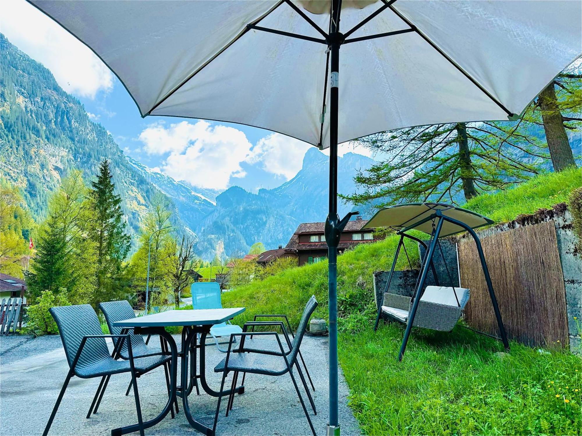 Cozy Apartment In Vintage House In Kandersteg Dış mekan fotoğraf