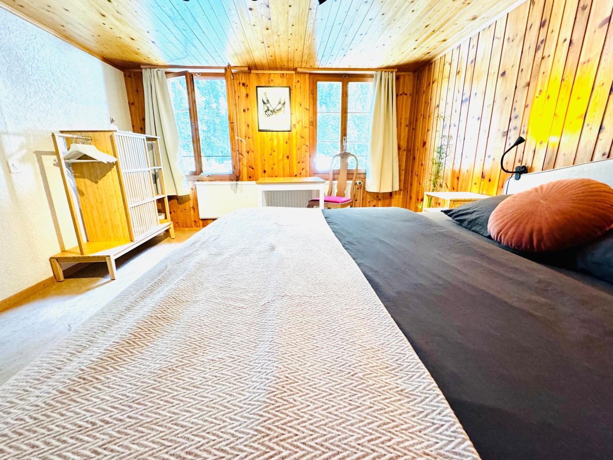 Cozy Apartment In Vintage House In Kandersteg Dış mekan fotoğraf