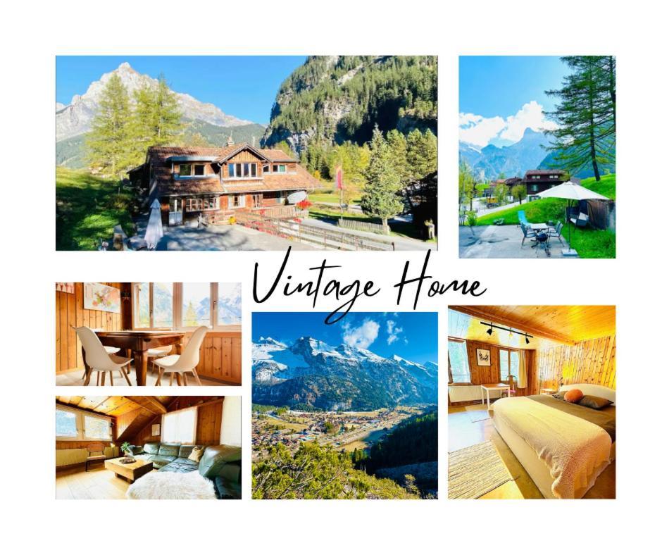 Cozy Apartment In Vintage House In Kandersteg Dış mekan fotoğraf